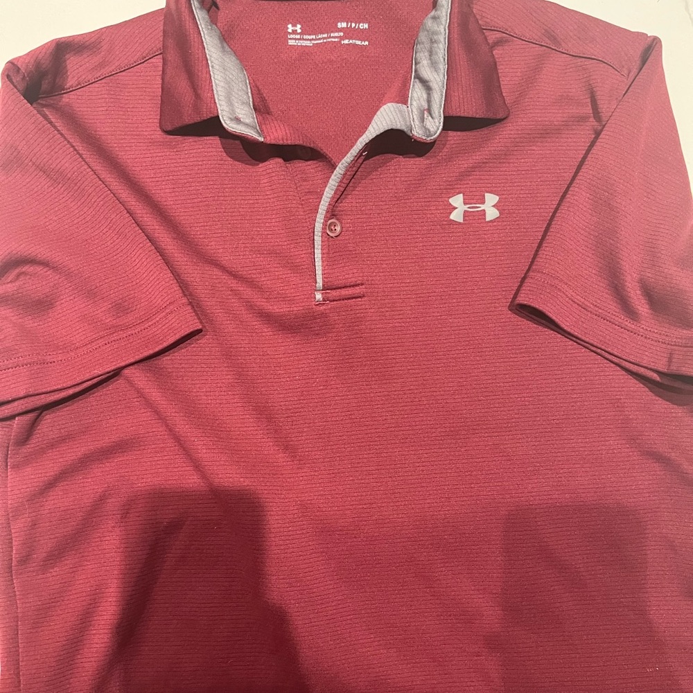 Mens polo- dry fit loose